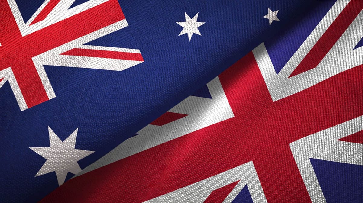 Australia and the UK