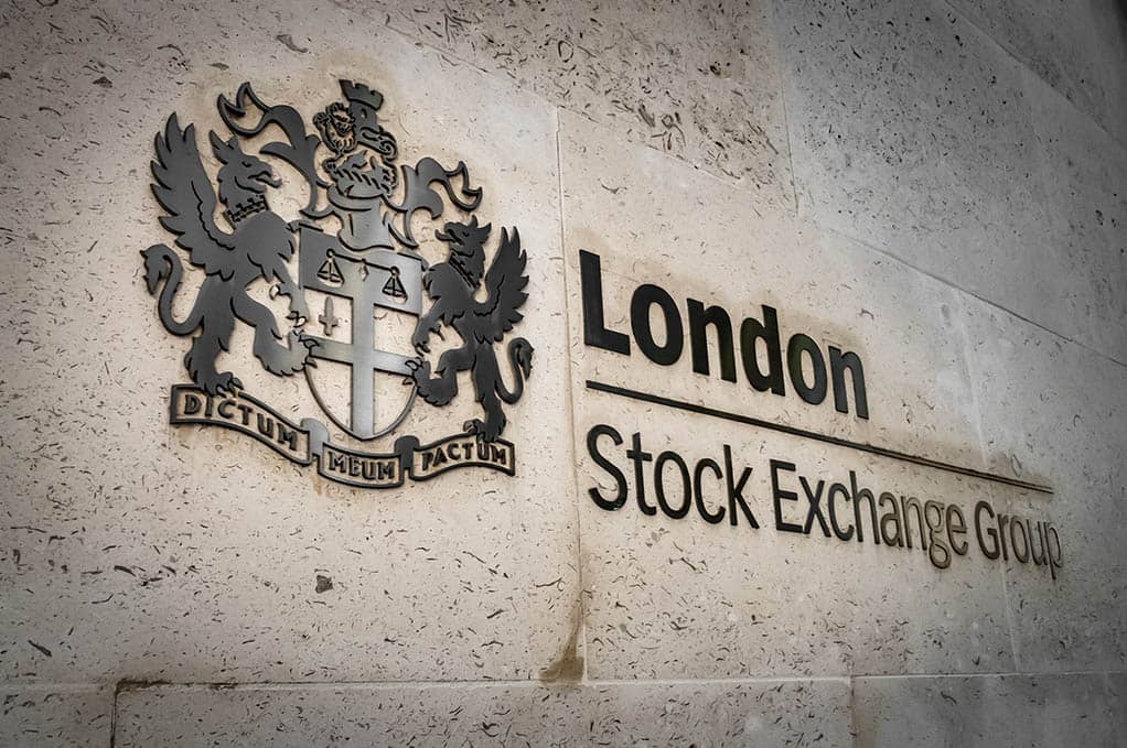London stocks are at a discount